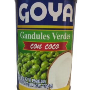 GANDULES VERDES CON COCO - GOYA - 425 GRAMOS