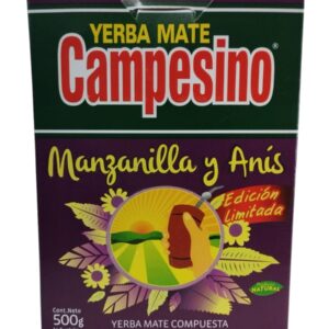 YERBA MATE - CAMPESINO - MANZANILLA Y ANIS - 500 GRAMOS