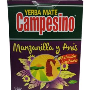 YERBA MATE - CAMPESINO - MANZANILLA Y ANIS - 500 GRAMOS