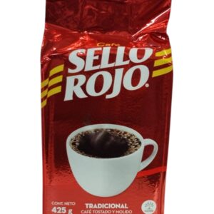 CAFE TOSTADO Y MOLIDO - SELLO ROJO - 425 GRAMOS